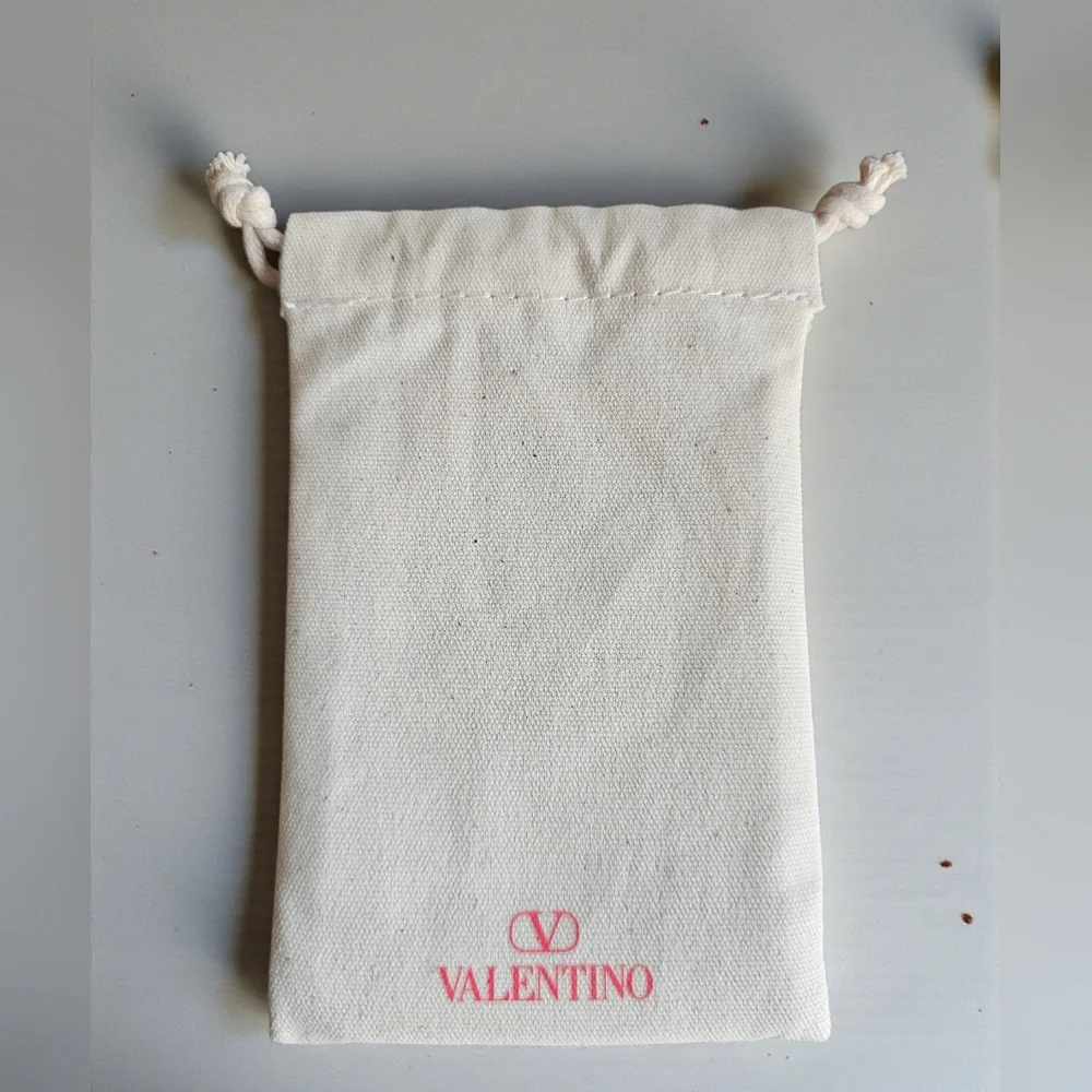 Valentino Gold V-Logo Travel Compact Mirror NEW GWP